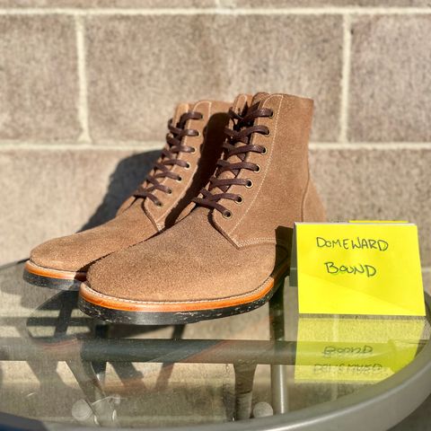 Briselblack The Hawk in Horween Natural Chromexcel Roughout