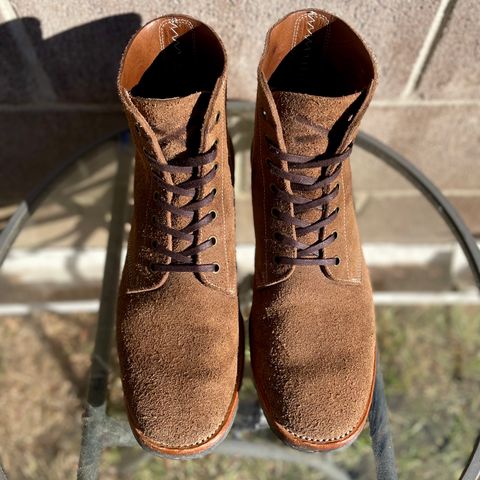 Briselblack The Hawk in Horween Natural Chromexcel Roughout