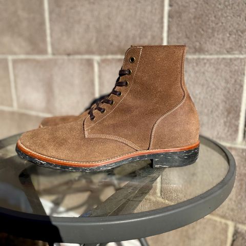 Briselblack The Hawk in Horween Natural Chromexcel Roughout