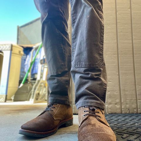 Briselblack The Hawk in Horween Natural Chromexcel Roughout