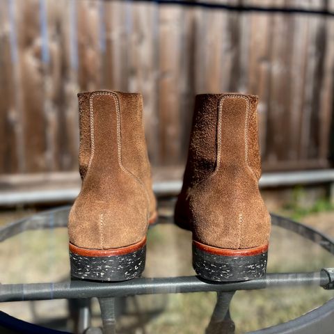 Briselblack The Hawk in Horween Natural Chromexcel Roughout