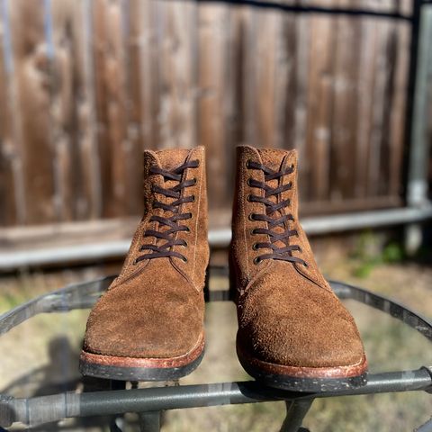 Briselblack The Hawk in Horween Natural Chromexcel Roughout