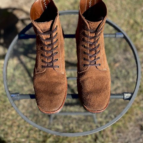 Briselblack The Hawk in Horween Natural Chromexcel Roughout