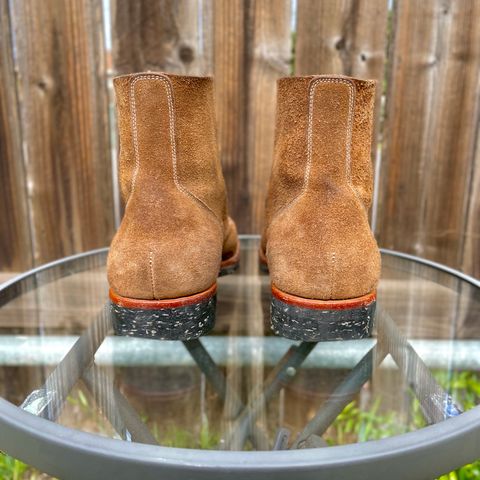 Briselblack The Hawk in Horween Natural Chromexcel Roughout