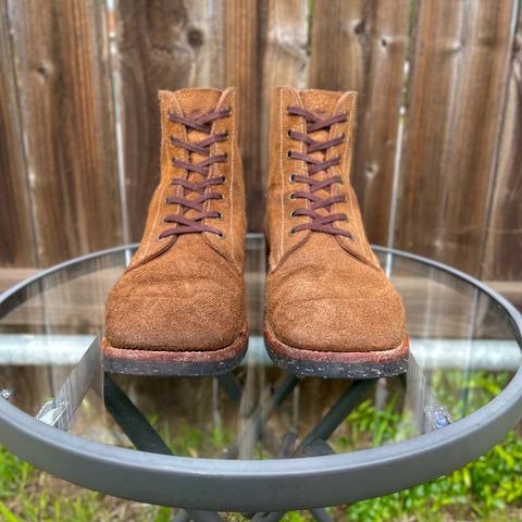 Briselblack The Hawk in Horween Natural Chromexcel Roughout