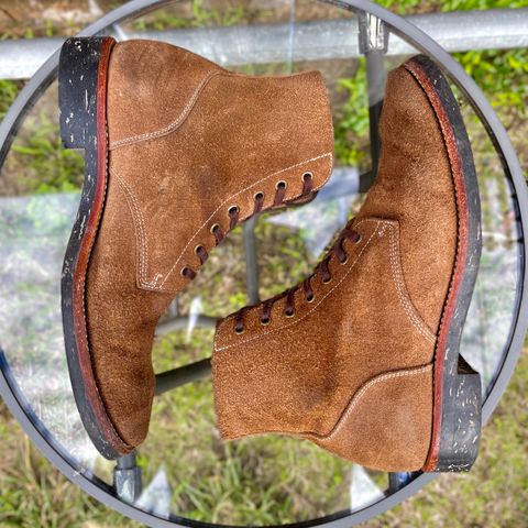 Briselblack The Hawk in Horween Natural Chromexcel Roughout