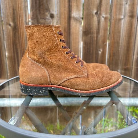 Briselblack The Hawk in Horween Natural Chromexcel Roughout