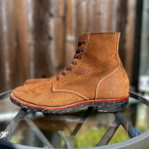 Briselblack The Hawk in Horween Natural Chromexcel Roughout