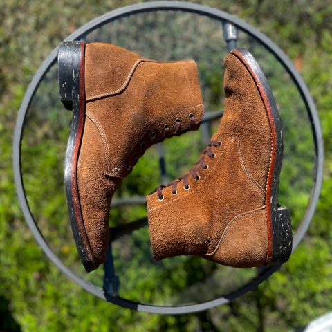 Briselblack The Hawk in Horween Natural Chromexcel Roughout
