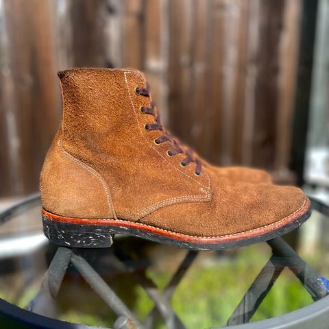 Briselblack The Hawk in Horween Natural Chromexcel Roughout