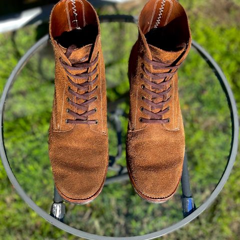 Briselblack The Hawk in Horween Natural Chromexcel Roughout
