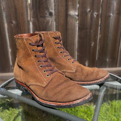 Briselblack The Hawk in Horween Natural Chromexcel Roughout