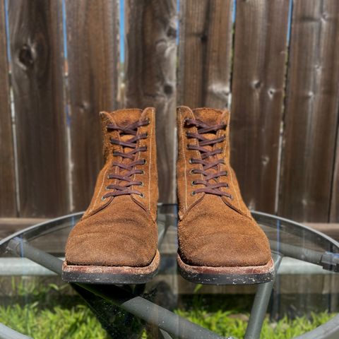 Briselblack The Hawk in Horween Natural Chromexcel Roughout