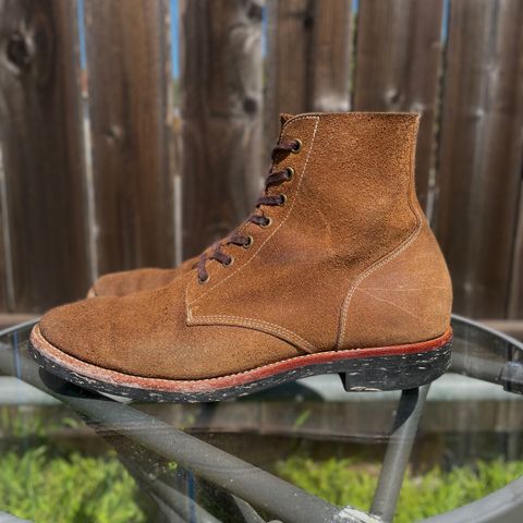 Briselblack The Hawk in Horween Natural Chromexcel Roughout