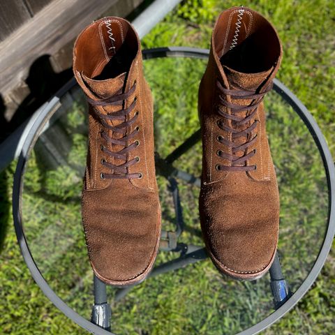 Briselblack The Hawk in Horween Natural Chromexcel Roughout
