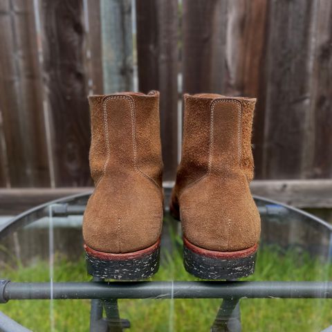 Briselblack The Hawk in Horween Natural Chromexcel Roughout