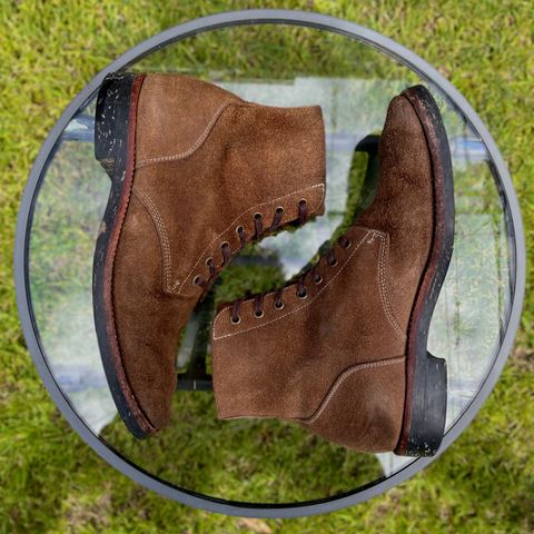 Briselblack The Hawk in Horween Natural Chromexcel Roughout