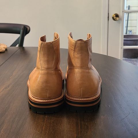 Grant Stone Ottawa Boot in Incas Natural Kangaroo