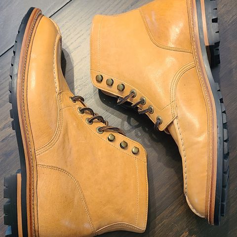 Grant Stone Ottawa Boot in Incas Natural Kangaroo