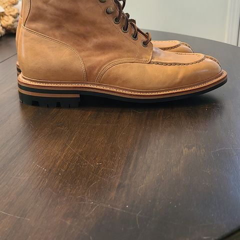 Grant Stone Ottawa Boot in Incas Natural Kangaroo