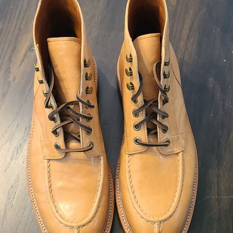 Grant Stone Ottawa Boot in Incas Natural Kangaroo