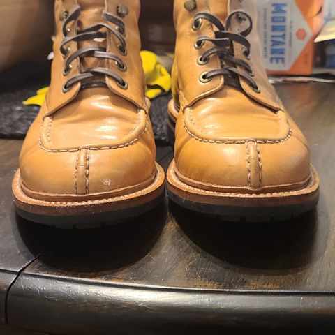 Grant Stone Ottawa Boot in Incas Natural Kangaroo