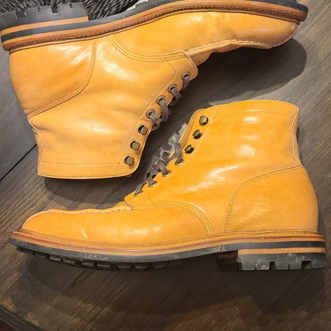Grant Stone Ottawa Boot in Incas Natural Kangaroo