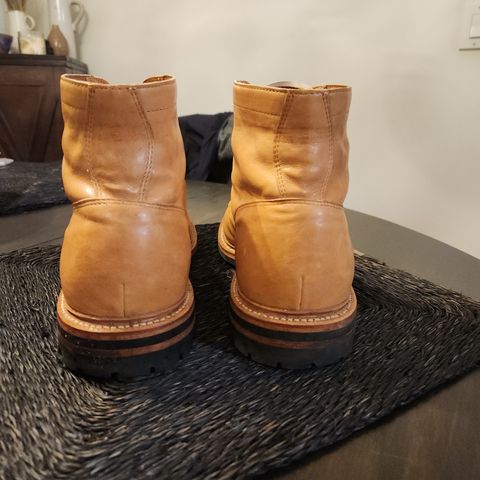 Grant Stone Ottawa Boot in Incas Natural Kangaroo