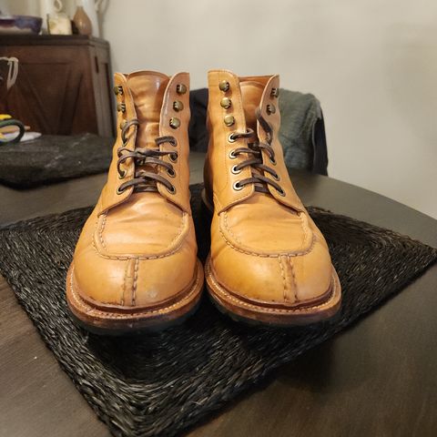 Grant Stone Ottawa Boot in Incas Natural Kangaroo