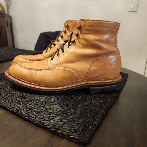Grant Stone Ottawa Boot in Incas Natural Kangaroo