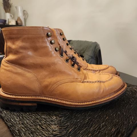 Grant Stone Ottawa Boot in Incas Natural Kangaroo