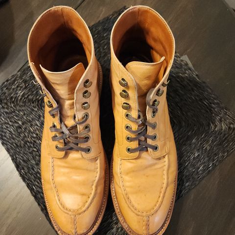 Grant Stone Ottawa Boot in Incas Natural Kangaroo
