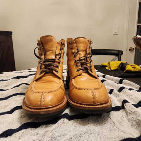 Grant Stone Ottawa Boot in Incas Natural Kangaroo