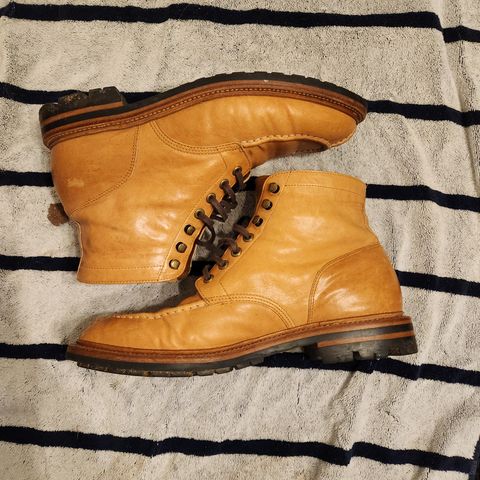 Grant Stone Ottawa Boot in Incas Natural Kangaroo