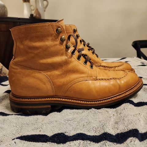 Grant Stone Ottawa Boot in Incas Natural Kangaroo