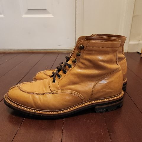Grant Stone Ottawa Boot in Incas Natural Kangaroo