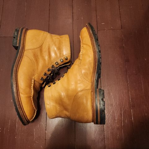 Grant Stone Ottawa Boot in Incas Natural Kangaroo