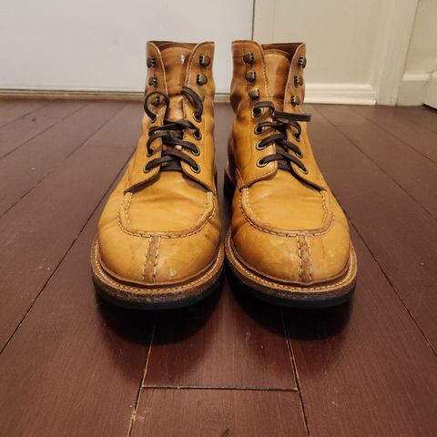 Grant Stone Ottawa Boot in Incas Natural Kangaroo