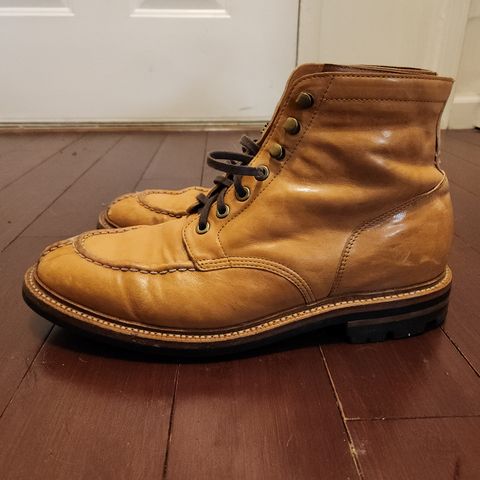 Grant Stone Ottawa Boot in Incas Natural Kangaroo