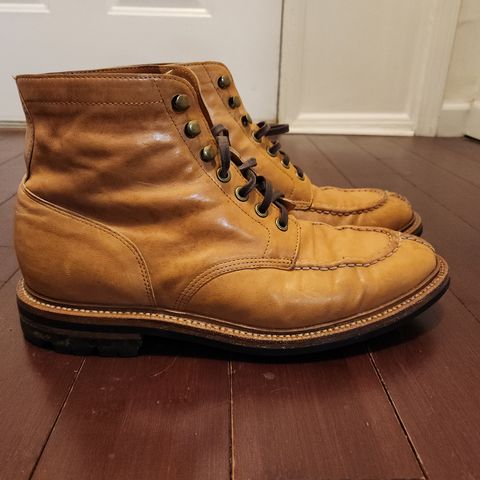 Grant Stone Ottawa Boot in Incas Natural Kangaroo