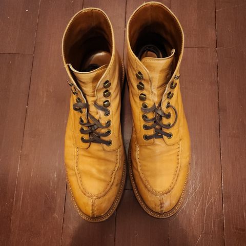 Grant Stone Ottawa Boot in Incas Natural Kangaroo