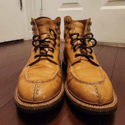 Grant Stone Ottawa Boot in Incas Natural Kangaroo