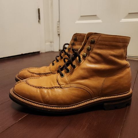 Grant Stone Ottawa Boot in Incas Natural Kangaroo