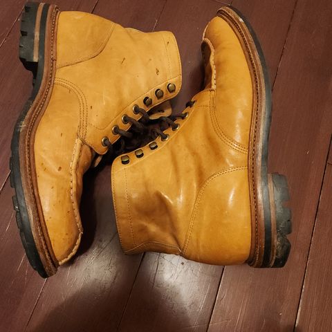 Grant Stone Ottawa Boot in Incas Natural Kangaroo