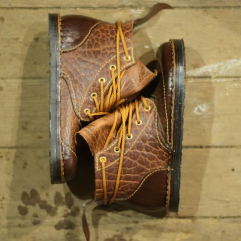 Broadwinger Luxury Work Slipper in shrunken bison