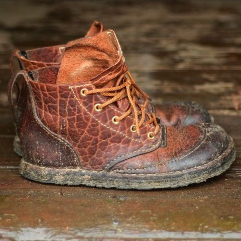Broadwinger Luxury Work Slipper in shrunken bison