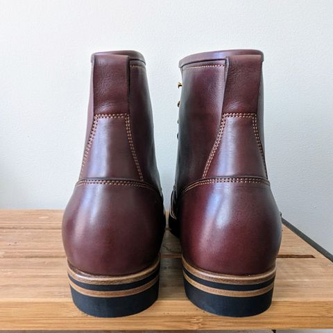 View photo of Iron Boots 5515 in Degermann Calf Red-Brown