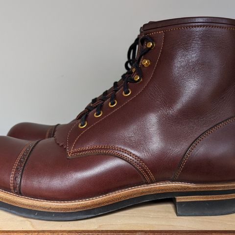 View photo of Iron Boots 5515 in Degermann Calf Red-Brown