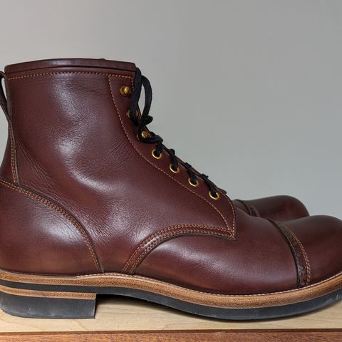 View photo of Iron Boots 5515 in Degermann Calf Red-Brown