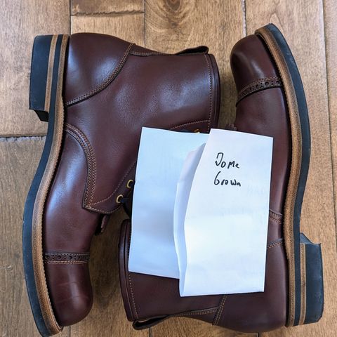 View photo of Iron Boots 5515 in Degermann Calf Red-Brown